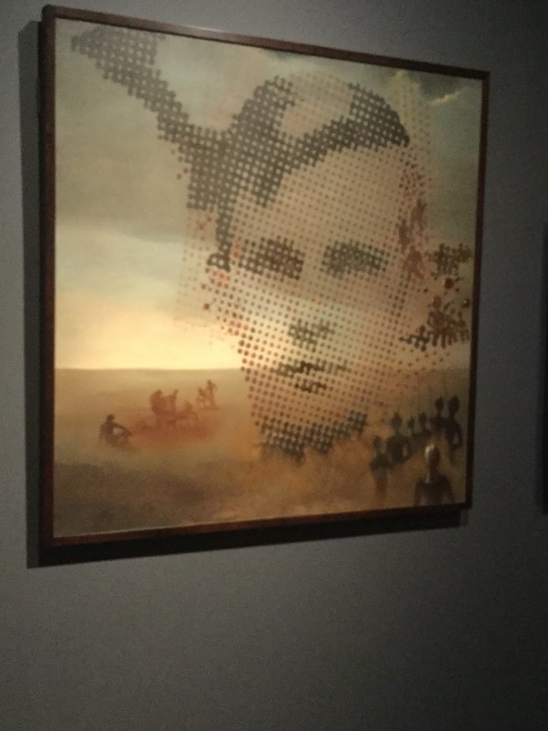 Salvador Dali's "Portrait of My Dead Brother" painting. The link directly below this image and its caption goes to the Dali Museum's page on the painting, and gives a detailed description of the painting and its history.